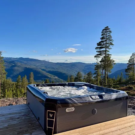 Turufjell - New Beautiful With Amazing View - Jacuzzi - 5 Bedrooms *
