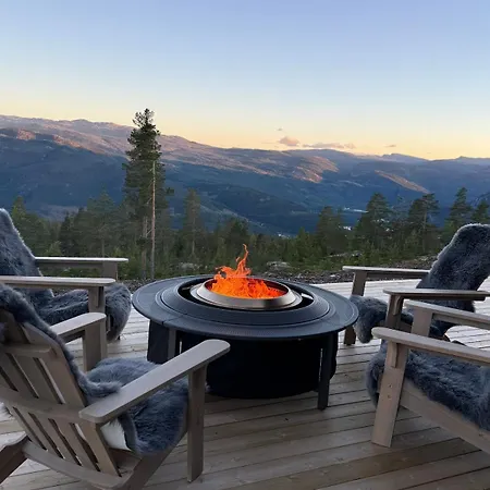 Turufjell - New Beautiful With Amazing View - Jacuzzi - 5 Bedrooms * Flå