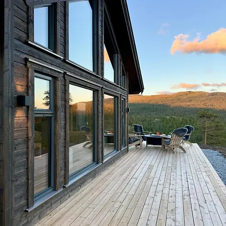 Nyaraló Turufjell - New Beautiful With Amazing View - Jacuzzi - 5 Bedrooms