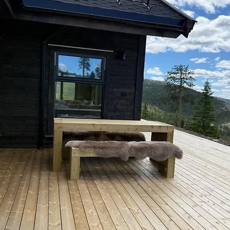 Ferienhaus Turufjell - New Beautiful With Amazing View - Jacuzzi - 5 Bedrooms